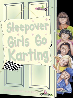 cover image of Sleepover Girls Go Karting